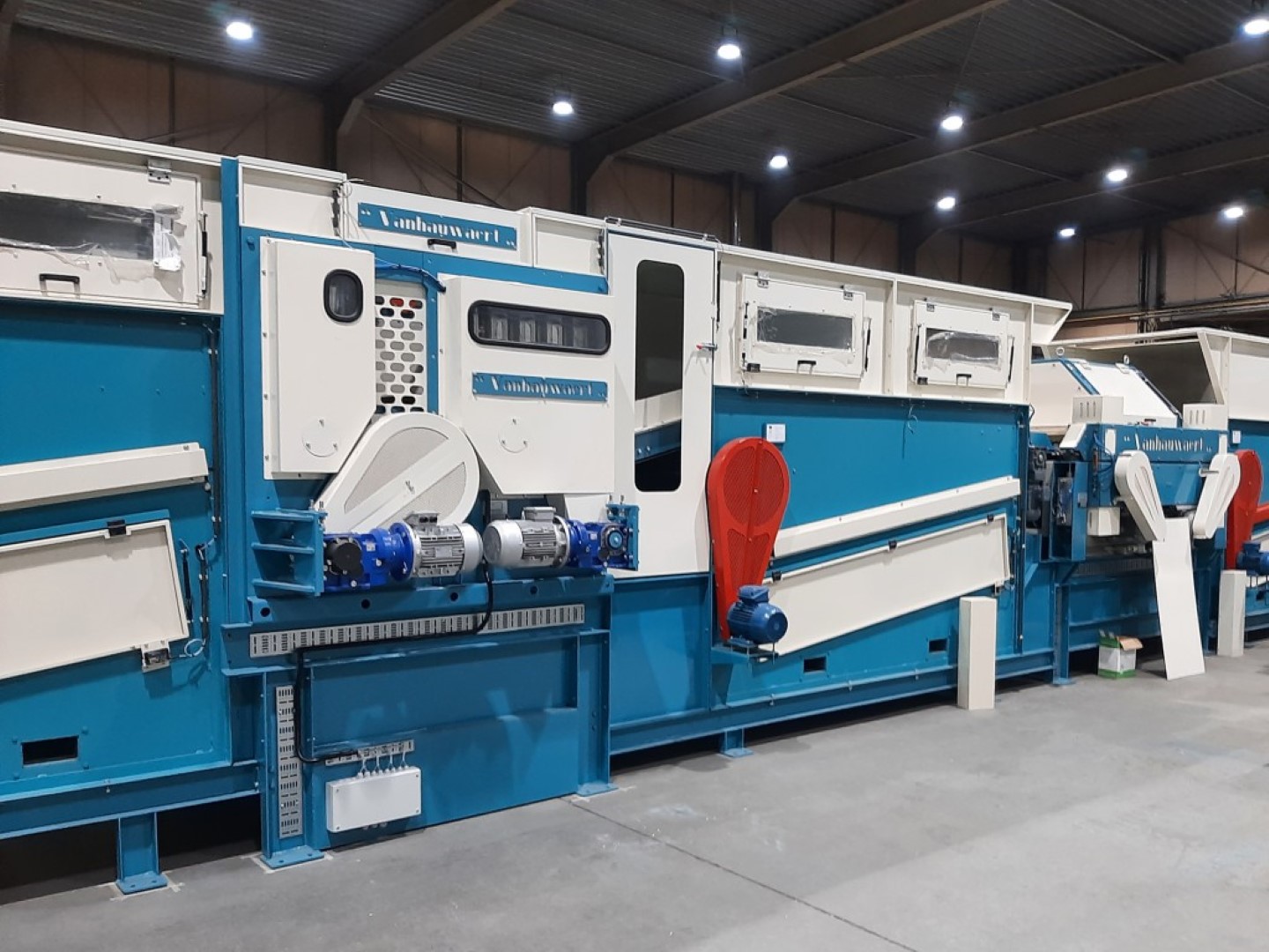 Korte en totaalvezel verwerkingslijn - gespecialiseerde machines voor vezelverwerking